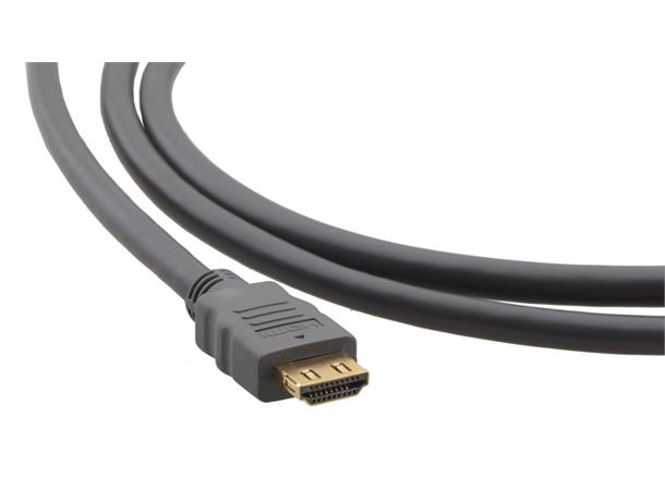 Kramer HDMI Kabel -  7,6 m Ethernet m/Ethernet 28AWG Sort 4K@60Hz 4:2:0